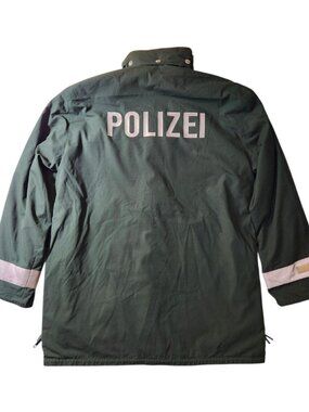 VTG WAHLER 2005 German Polizei Gore-Tex Jacket Parka Size 50 Fleece Liner Hooded